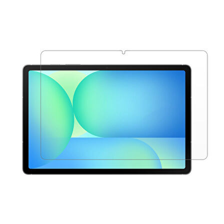 Forzacase Samsung Galaxy Tab S10 FE 10.9 inç ile uyumlu Temperli Kırılmaz Cam Ekran Koruyucu - FC021
