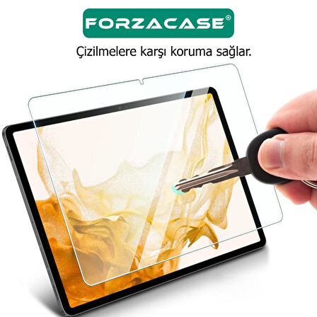 Forzacase Samsung Galaxy Tab S6 Lite 2024 uyumlu Temperli Kırılmaz Cam Ekran Koruyucu - FC021