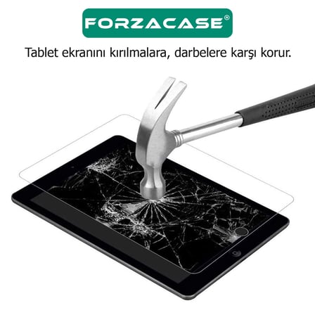 Forzacase Honor Pad X8b 11 inch ile uyumlu Temperli Kırılmaz Cam Ekran Koruyucu - FC021