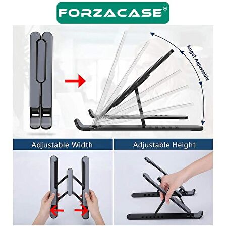 Forzacase Portatif Macbook Notebook Laptop Stand Masaüstü Tutucu - FC057