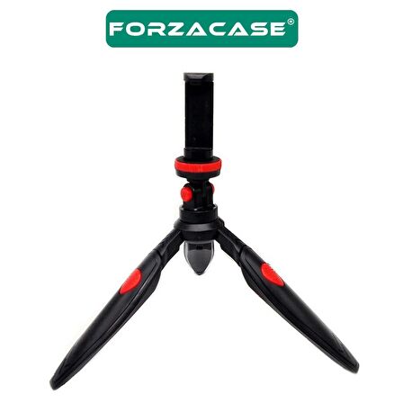 Forzacase Cep Telefonu Ve Kamera için Çok Fonksiyonlu 3 Ayak Tripod + Telefon Tutucu - FC064