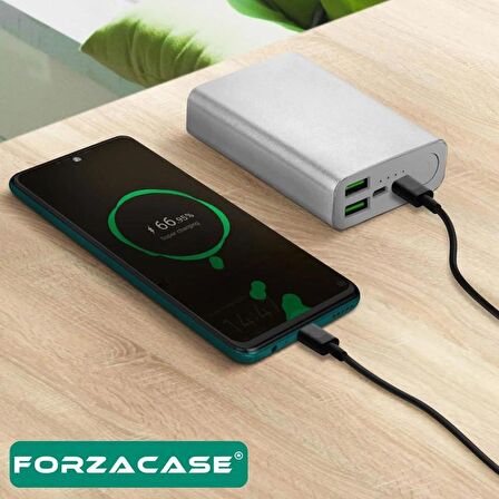 Forzacase Type-C to Type-C 3A PD Şarj ve Data Kablosu 1m - FC071