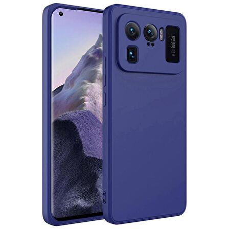 Forzacase Xiaomi 11 Ultra uyumlu Liquid Serisi İçi Kadife Lansman Silikon Kılıf