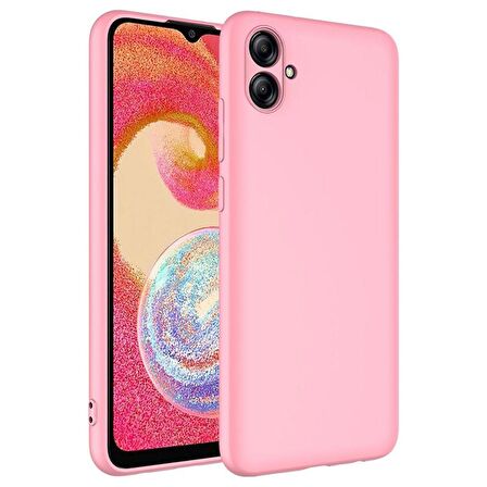 Forzacase Samsung Galaxy A04e uyumlu Liquid Serisi İçi Kadife Lansman Silikon Kılıf