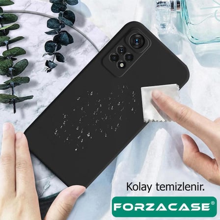 Forzacase Realme C55 uyumlu Maxim Serisi Mat Silikon Kılıf