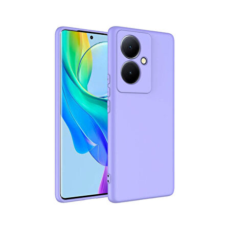 Forzacase Vivo V29 Lite 5G uyumlu Liquid Serisi İçi Kadife Lansman Silikon Kılıf