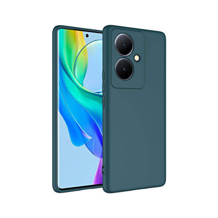 Forzacase Vivo V29 Lite 5G uyumlu Liquid Serisi İçi Kadife Lansman Silikon Kılıf