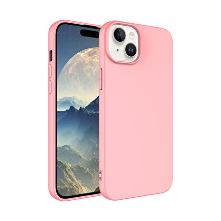Forzacase iPhone 15 Plus uyumlu Liquid Serisi İçi Kadife Lansman Silikon Kılıf