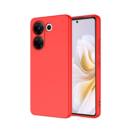 Forzacase Tecno Camon 20 Pro 4G uyumlu Liquid Serisi İçi Kadife Lansman Silikon Kılıf