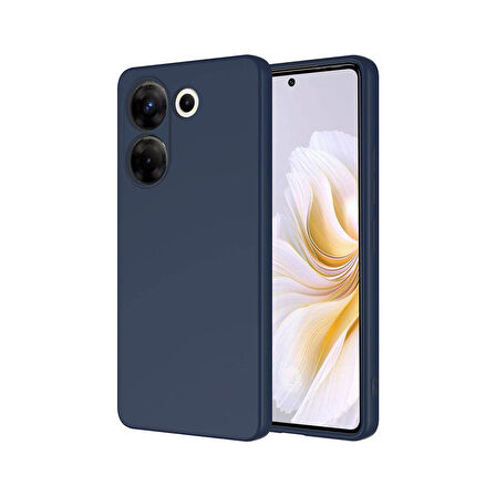 Forzacase Tecno Camon 20 Pro 4G uyumlu Liquid Serisi İçi Kadife Lansman Silikon Kılıf