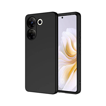 Forzacase Tecno Camon 20 Pro 4G uyumlu Liquid Serisi İçi Kadife Lansman Silikon Kılıf
