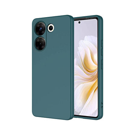 Forzacase Tecno Camon 20 Pro 4G uyumlu Liquid Serisi İçi Kadife Lansman Silikon Kılıf