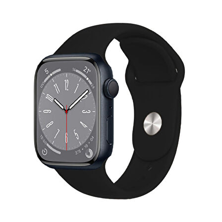 Forzacase Apple Watch 9 41mm Uyumlu Silikon Kordon Kayış - FC004