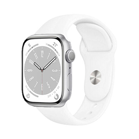 Forzacase Apple Watch 9 41mm Uyumlu Silikon Kordon Kayış - FC004