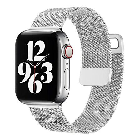 Forzacase Apple Watch Ultra 2 49mm ile uyumlu Metal Mıknatıslı Kordon Kayış - FC157
