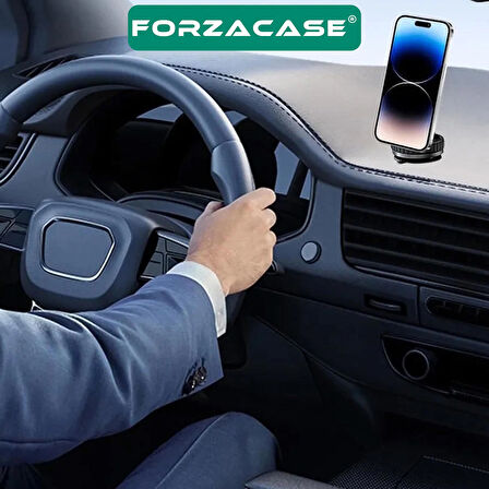 Forzacase Araç İçi Oto ve Motosiklet için Güçlü Manyetik Vakumlu Telefon Tutucu - FC1007