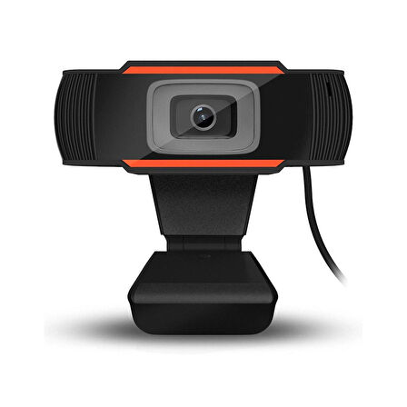 Forzacase 720P Ayarlanabilir Tak ve Çalıştır Mikrofonlu Görüntülü Web Kamerası Webcam - FC1019