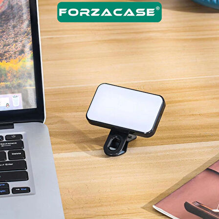 Forzacase Cep Telefonu , Kameralar ve PC için Şarj Edilebilir Ürün Çekim Video Işığı Softbox - FC1024