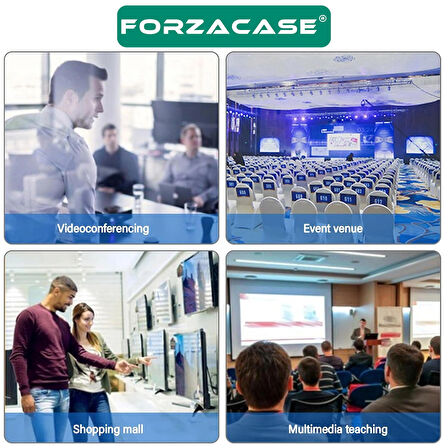 Forzacase 4 Port UHD 4K HDMI 1x4 Switch Ekran Monitör Splitter Çoğaltıcı Çoklayıcı - FC1034