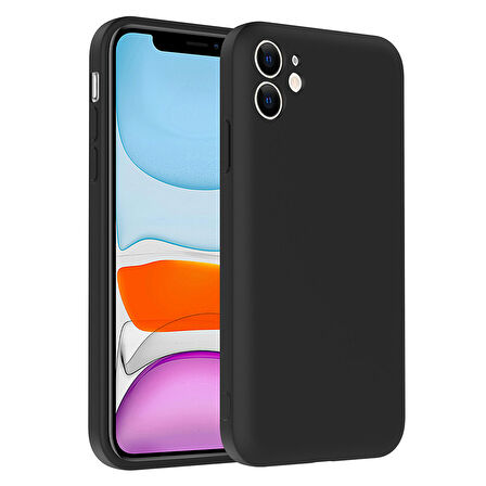 Forzacase iPhone 11 ile uyumlu Kamera Korumalı Kartlık Hazneli Silikon Kılıf - FC1040