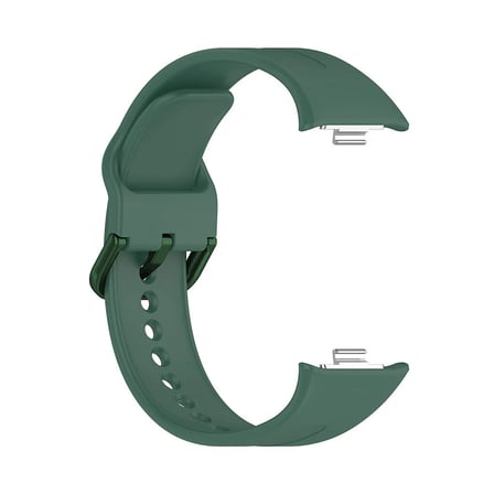 Forzacase Xiaomi Redmi Watch 6 ile uyumlu Tokalı Çizgi Desen Silikon Kordon Kayış - FC1062