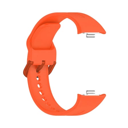 Forzacase Xiaomi Redmi Watch 6 Active ile uyumlu Tokalı Çizgi Desen Silikon Kordon Kayış - FC1062