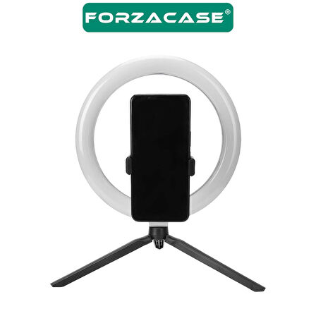 Forzacase 3 Ayak Mini Kamera Lens Işık Tripodu 1/4 Vida Uyumlu Kamera Sabitleyici - FC1074