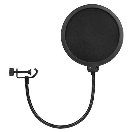 Forzacase Çift Katmanlı Stüdyo İçin Mikrofon Pop Filtre Canlı Yayın, Müzik Pop Filter - FC1089