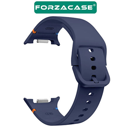 Forzacase Samsung Galaxy Watch 8 Ultra ile uyumlu Tokalı Silikon Kordon Kayış - FC1092