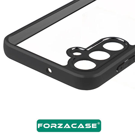 Forzacase Samsung Galaxy A25 ile uyumlu Roller Serisi Darbeye Dayanıklı Yarı Esnek Plastik Tpu Kılıf