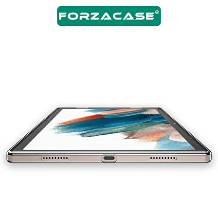 Forzacase Samsung Galaxy Tab A9 8.7 inch ile uyumlu Silikon Kılıf Buzlu Şeffaf - FC013