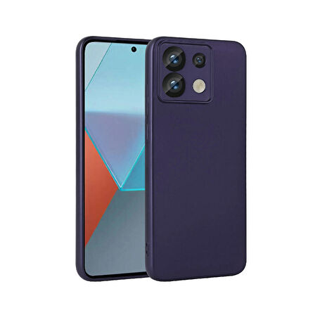 Forzacase Xiaomi Redmi Note 13 Pro 5G ile uyumlu Maxim Serisi Mat Silikon Kılıf