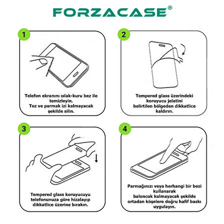 Forzacase Samsung Galaxy S23FE Liquid İçi Kadife Lansman Silikon Kılıf + Temperli Cam Ekran Koruyucu