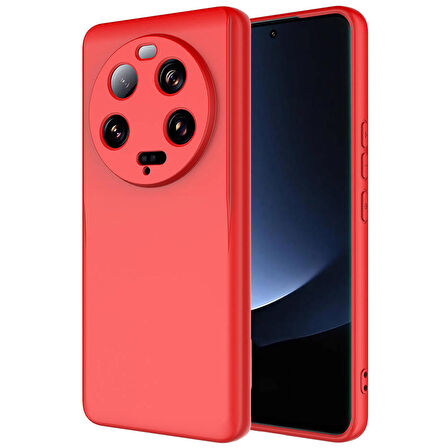 Forzacase Xiaomi Mi 13 Ultra ile uyumlu Liquid Serisi İçi Kadife Lansman Silikon Kılıf