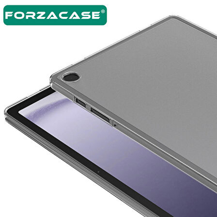 Forzacase Samsung Galaxy Tab A9+ Plus 11’’ için Silikon Kılıf + Nano Esnek Ekran Koruyucu Film FC013