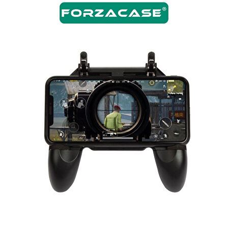 Forzacase 5.5’’-6.5’’ Telefonlar ile uyumlu Fansız Telefon Oyun Kolu PubG Tetik Düğmesi - FC1103