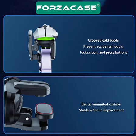 Forzacase Telefonlar için Gamepad Mobil Oyun Tetik Tuşları Mobil Game Oyun Aparatı - FC1104