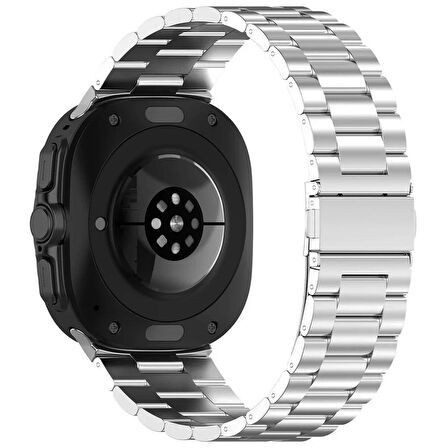 Forzacase Samsung Galaxy Watch 8 Classic ile uyumlu Metal Baklalı Kordon Kayış - FC1106