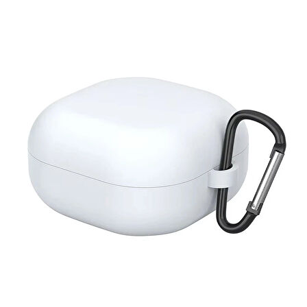 Forzacase Samsung Galaxy Buds FE ile uyumlu Anahtar Askılıklı Bluetooth Kulaklık Kılıfı - FC1107