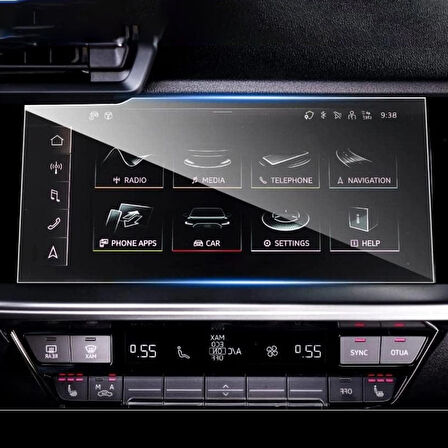 Forzacase Audi A3 2021-2025 Navigasyon Multimedya uyumlu Nano Ekran Koruyucu Film - FC1117
