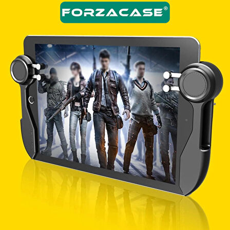 Forzacase Tablet ile uyumlu 6 Parmak Tetik Pubg Mobile Joystic Oyun Kolu Tetik Düğmesi - FC1121