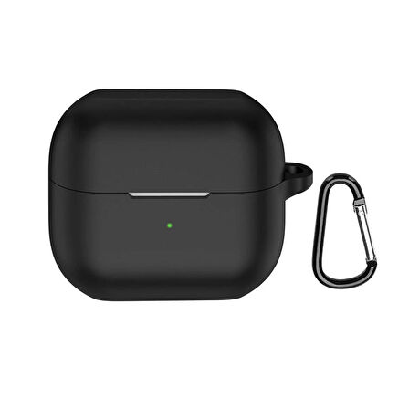 Forzacase Samsung Galaxy Buds 3 / 3 Pro ile uyumlu Anahtar Askılıklı Bluetooth Kulaklık Kılıfı - FC1123