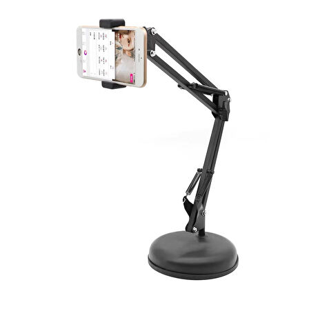 Forzacase Masaüstü 360 Derece Ayarlanabilir Akrobatik Telefon Tutucu Stand - FC1131