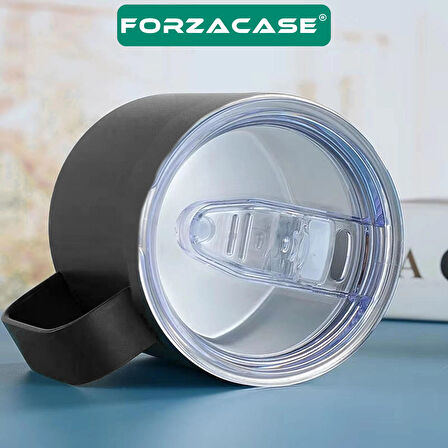 Forzacase 304 Paslanmaz Çelik 300 ml 6 Saat Sıcak Soğuk Tutan Bardak Çay Kahve Su Termosu - FC1132