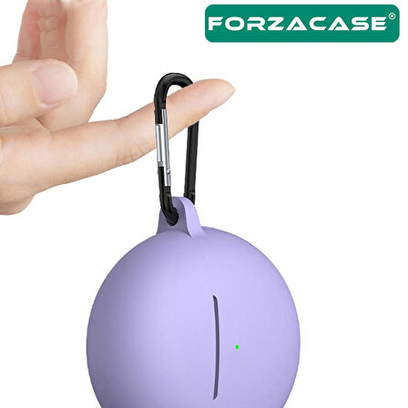 Forzacase Huawei FreeBuds 7i ile uyumlu Anahtar Askılıklı Bluetooth Kulaklık Kılıfı - FC1134