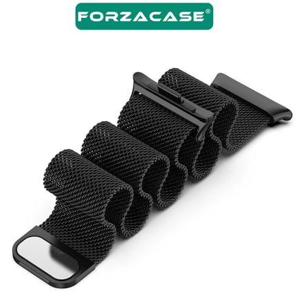 Forzacase Xiaomi Redmi Watch 6 Lite ile uyumlu Metal Mıknatıslı Manyetik Kordon Kayış - FC1150