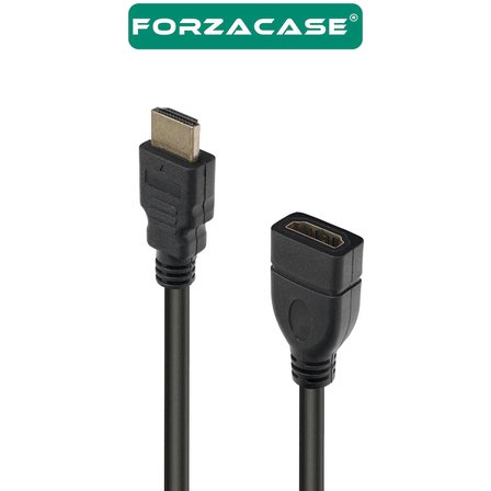 Forzacase HD 1080p TV PC Projeksiyon Uyumlu Hdmi Uzatma Kablosu Dişi Erkek 2 Metre - FC1188