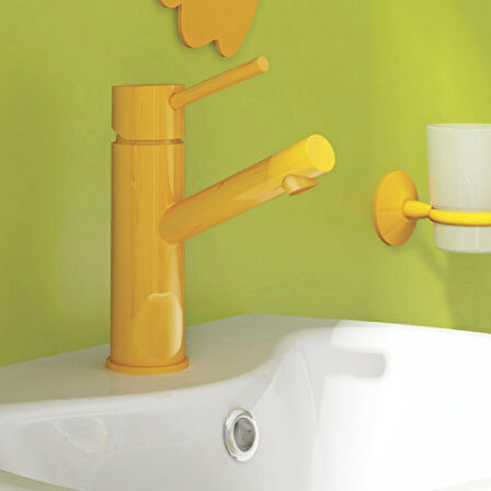 Creavit Ducky Ficus Lavabo Armatürü Sarı FC1198Y