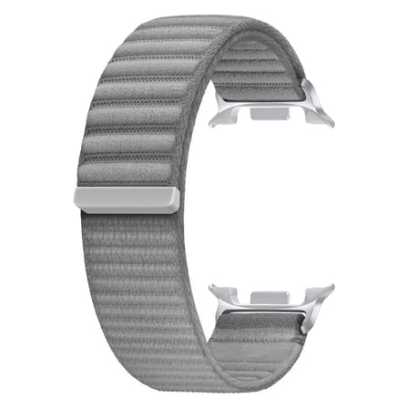 Forzacase Samsung Galaxy Watch 8 44mm ile uyumlu Cırtlı Hasır Örgü Kumaş Kordon Kayış - FC1248