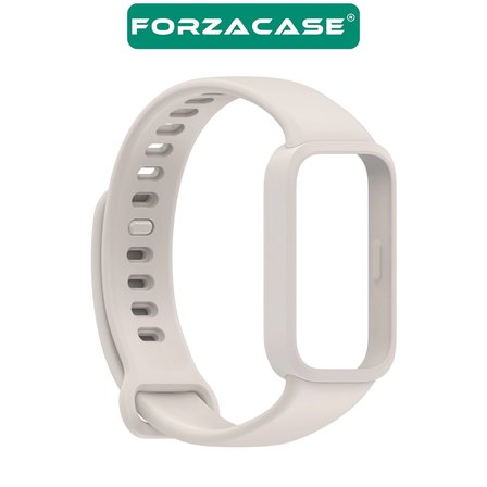 Forzacase Xiaomi Smart Band 9 Active ile uyumlu Silikon Kordon Kayış - FC1252